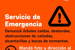 Alerta naranja: zonas inundables