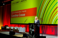 Intendenta Carolina Cosse encabeza la inauguración de la Cumbre de las Ciudades de las Américas en Estados Unidos