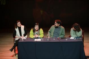 Evento por una cultura libre de violencia de género en el teatro Solís Evento por una cultura libre de violencia de género en el teatro Solís