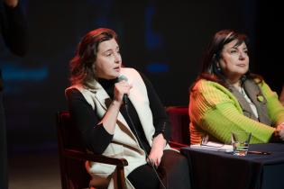 Evento por una cultura libre de violencia de género en el teatro Solís Evento por una cultura libre de violencia de género en el teatro Solís