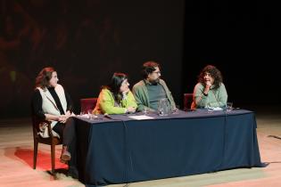 Evento por una cultura libre de violencia de género en el teatro Solís Evento por una cultura libre de violencia de género en el teatro Solís
