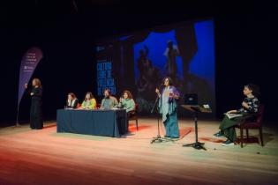 Evento por una cultura libre de violencia de género en el teatro Solís Evento por una cultura libre de violencia de género en el teatro Solís