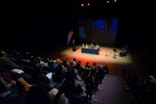 Evento por una cultura libre de violencia de género en el teatro Solís Evento por una cultura libre de violencia de género en el teatro Solís
