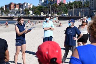 Actividades deportivas en playas