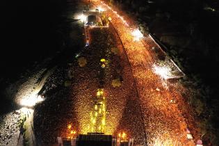 Toma aérea del Festival Montevideo Late