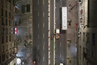 Avance de obras en ciclovía de Avda. 18 de Julio Avance de obras en ciclovía de Avda. 18 de Julio