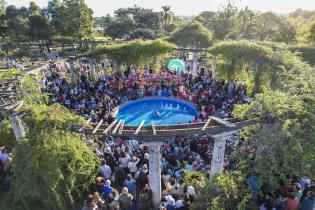 Escenario en el Rosedal del Prado por la Semana Criolla 2022