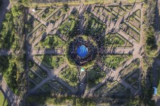 Escenario en el Rosedal del Prado por la Semana Criolla 2022