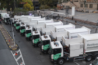 Nuevos camiones de recolección de residuos