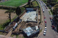 Avance de obras en el Ecocentro Prado