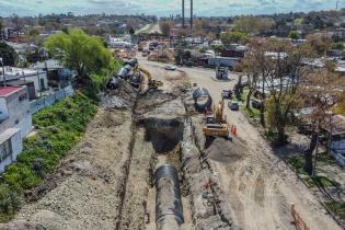 Avance de obra de Arroyo Mataperros, 13 de setiembre de 2022