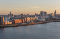 Vista aérea de Montevideo 