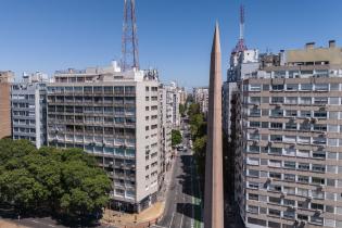 Vista aérea de Obelisco a los Constituyentes de 1830