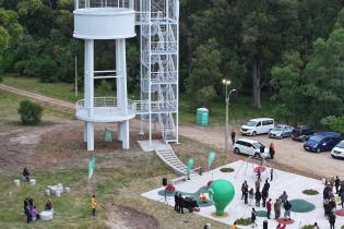 Inauguración del mirador de Santiago Vázquez