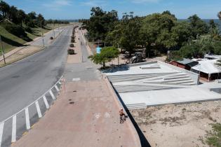 Avance de obras de reacondicionamiento en el Paseo Verde