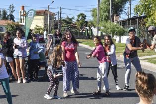 Peatonal barrial en barrio Jardines del Hipódromo