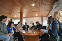 Visita de delegación vasca al PTI Cerro