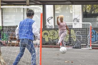 Peatonal barrial en Circunvalación de Plaza de Cagancha