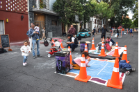 Peatonal barrial en las calles Santiago de Chile y Cebollatí