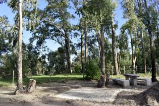 Zona de fogones en Parque Público Punta Yeguas 