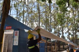 Avance de obras en parque Punta Espinillo Avance de obras en parque Punta Espinillo