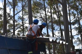 Avance de obras en parque Punta Espinillo Avance de obras en parque Punta Espinillo