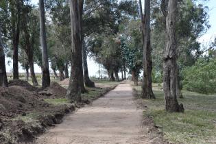 Avance de obras en parque Punta Espinillo Avance de obras en parque Punta Espinillo