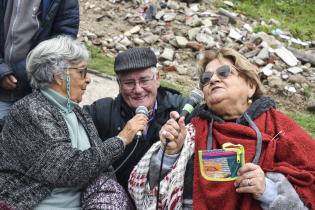 Peatonal barrial en el barrio Municipal