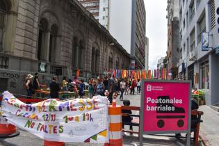 Peatonal barrial en Cordón