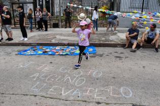 Peatonal barrial en La Blanqueada