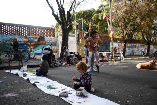 Peatonal barrial en barrio Buceo