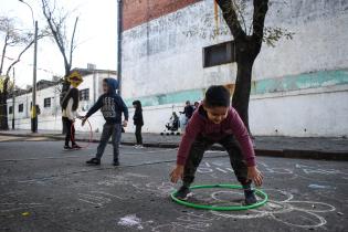 Peatonal barrial en barrio Buceo