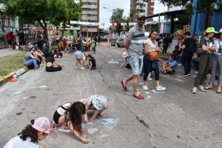 Peatonal barrial en La Blanqueada