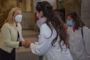 Visita de alumnas y alumnos de la escuela Nº 41 de Mercedes