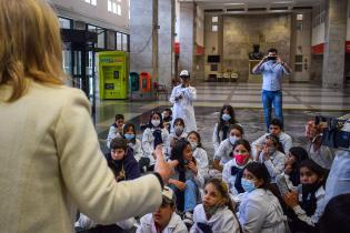 Visita de alumnas y alumnos de la escuela Nº 41 de Mercedes