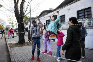 Peatonal barrial en barrio Buceo