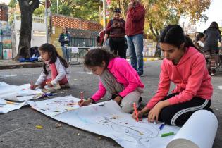 Peatonal barrial en barrio Buceo