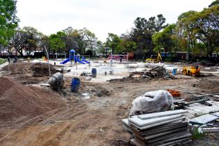 Obras en Parque Rodó