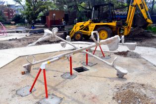 Obras en Parque Rodó