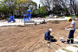 Obras en Parque Rodó