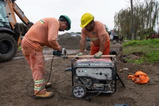 Obras del Presupuesto Participativo en la Av. 30 Metros