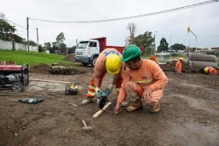 Obras del Presupuesto Participativo en la Av. 30 Metros