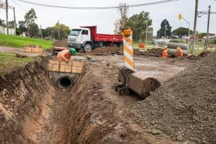 Obras del Presupuesto Participativo en la Av. 30 Metros