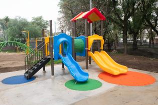 Obras del Presupuesto Participativo en la plaza Sacude Obras del Presupuesto Participativo en la plaza Sacude