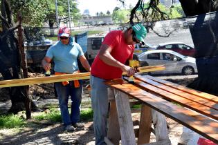 Obras en el entorno del Palacio Legislativo