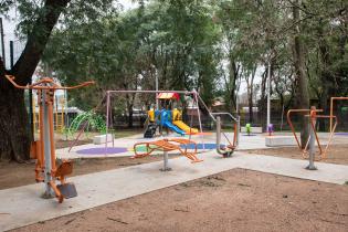 Obras del Presupuesto Participativo en la plaza Sacude Obras del Presupuesto Participativo en la plaza Sacude