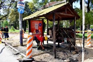 Obras en Parque Rodó