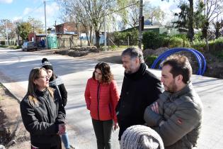 Obras en calle Susana Pintos