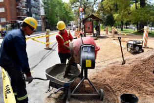 Obras en Parque Rodó