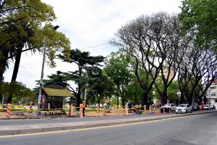 Obras en Parque Rodó